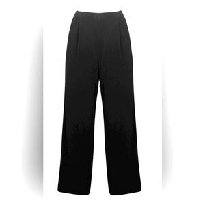 Black High Waist Wide Leg Pant
with Pockets